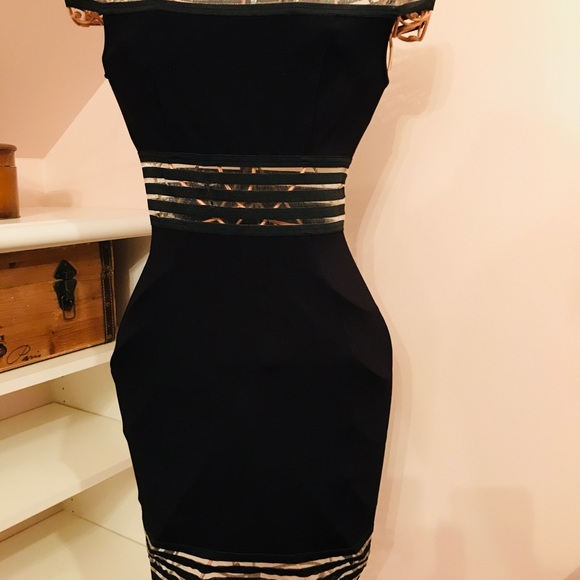 ECHOO Design black cocktail dress. Size Small - Picture 8 of 8